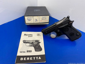 Beretta 950BS .22 Short Blue 2 1/2" *GORGEOUS DISCONTINUED MODEL*