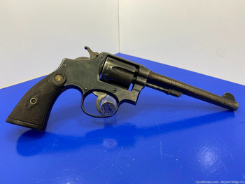 Smith Wesson .38 M&P Model of 1905 4th Change .38 SPL Blue 6" *EXCELLENT*