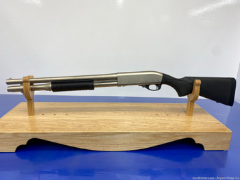 2013 Remington 870 Marine Magnum 12GA Nickel 18.5"*ALL WEATHER 870 SHOTGUN*