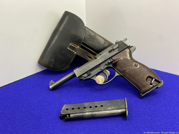 1944 BFY 44 Mauser P38 9mm Blue 4.9" * MARKED WWII PRODUCTION PISTOL*