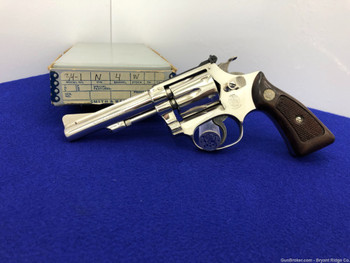 Smith & Wesson 34-1 .22 LR 4" *DESIRABLE NICKEL FINISH MODEL* 
