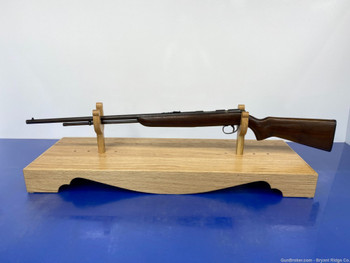 1950 Remington 512 Sportsmaster .22 S/L/LR Blue 25" *TUBE FED BOLT ACTION!*