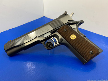 1967 Colt National Match .45 ACP Blue 5"*SCARCE PRE-SERIES 70 MILLED SLIDE*