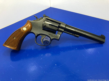 1981 Smith Wesson 17-4 .22 LR Blue 6" *DESIRABLE PINNED & RECESSED MODEL!*