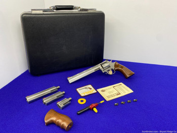 Dan Wesson 715 Pistol Pack .357mag Stainless 8" *ULTRA RARE MODEL*