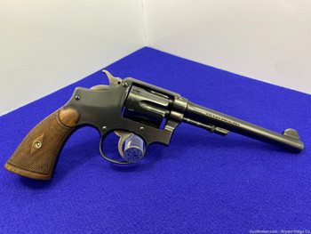 Smith Wesson .38 Military and Police 4th Change .38 SPL Blue 6" *PRE-MODEL*