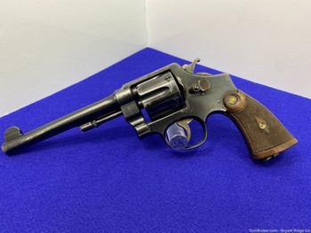 Smith Wesson .455 MKII Hand Ejector 2nd Model .455 Webley Blue 6.5" 