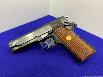 1976 Colt Lightweight Commander .45 Auto Blue 4.25" *EXCELLENT SCARCE MODEL