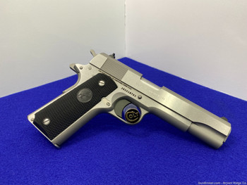 Colt Government .38 Super Stainless 5" *VERY DESIRABLE .38 SUPER CALIBER*
