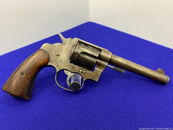 1914 Colt New Service .45 Colt Blue 5.5" *ROYAL NORTH WEST MOUNTED POLICE*