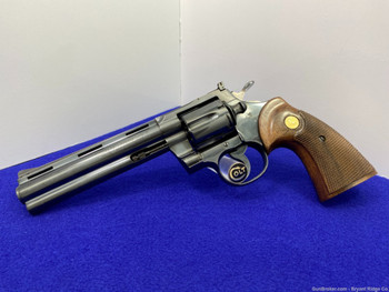 1966 Colt Python .357 Mag Blue 6" *RARE EARLY GENERATION* Amazing Piece