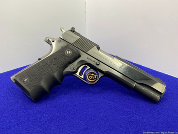 1960 Colt National Match .45 ACP Blue 5" *EARLY PRODUCTION PRE-70s SERIES*