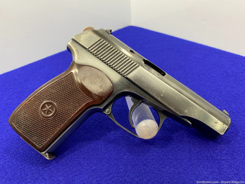 1974 Russian Makarov 9x18mm Makarov Blue 3.68" *COLD WAR ERA MAKAROV*