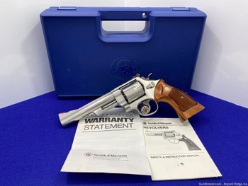 Smith Wesson 629-4 .44 Mag Stainless 6" *6 SHOT DOUBLE ACTION REVOLVER!*