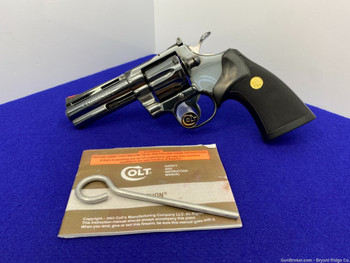 1981 Colt Python .357mag Blue 4" *ABSOLUTELY EXCELLENT EXAMPLE OF A PYTHON*