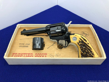 1969 Colt Frontier Scout '62 .22 LR Blue *SINGLE ACTION ARMY REVOLVER*