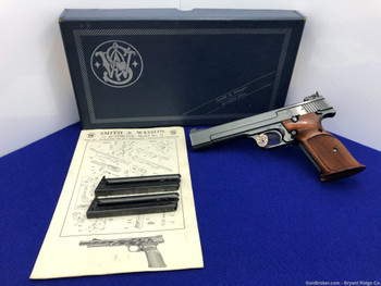 Smith Wesson 41 .22 LR Blue 5 1/2" *ULTRA RARE COCKING INDICATOR MODEL*