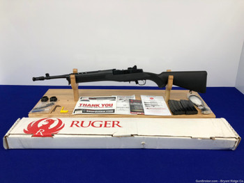 2019 Ruger Mini-14 Tactical 5.56 NATO Blue 16.12" *GARAND-STYLE ACTION*