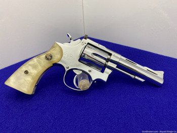 Llama Double Action Revolver .38 Spl *GORGEOUS POLISHED BRIGHT STAINLESS*
