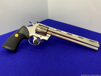 1980 Colt Python Target .38 SPL Nickel 8"*ULTRA RARE ONE OF 251 HOLY GRAIL*