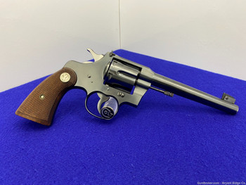 1938 Colt Officer's Model .38 Special Blue *DESIRABLE THIRD ISSUE MODEL!*