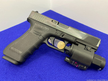 2011 Glock 22 Gen 4 Thunder Lightning .40 S&W Blue 4.48" *1 OF 100*