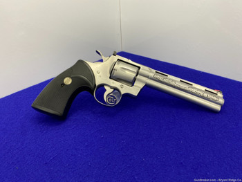 1983 Colt Python -Silver Snake- .357mag Stainless 6" *1 of ONLY 250 MADE*