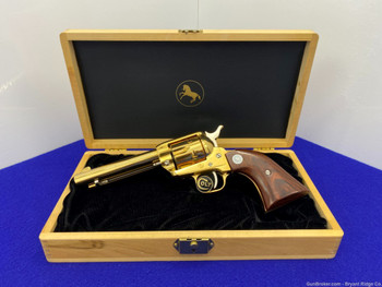 1966 Colt SAA Frontier Scout .22 LR Gold 4 3/4" *COLORADO GOLD RUSH MODEL*