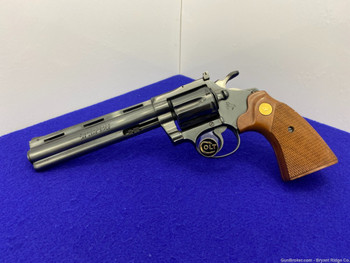 1981 Colt Diamondback .22 Lr Blue 6" *LEGENDARY SNAKE SERIES REVOLVER*