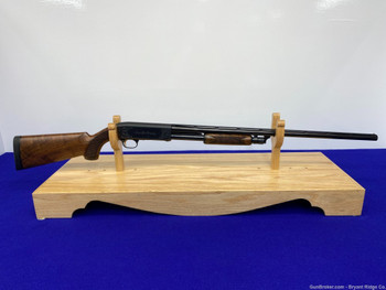 Ithaca Gun Co. M37 Featherlight 28 GA Blue 26" *STUNNING WALNUT STOCK*