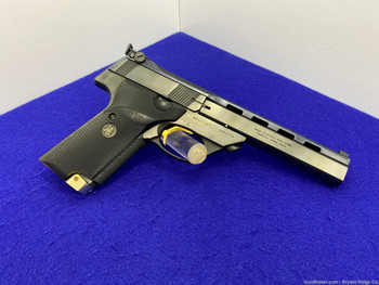 1974 High Standard The Victor 107 Military .22 LR Blue *AWESOME SEMI AUTO*