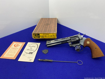 1957 Colt Python .357 Mag Blue 6" *EARLY 1st GENERATION - Serial # 1955*