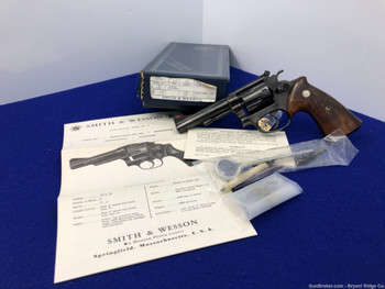 1969 Smith Wesson 34-1 .22 LR Blue 4" *EXTRAORDINARY SERIAL NUMBER 8*