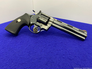 1995 Colt Python .357 Mag Blue 6" *ASTONISHING COLT SNAKE REVOLVER*