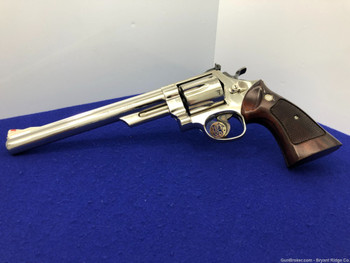 Smith Wesson 57 .41 Mag *DESIRABLE 8 3/8" BARREL - NICKEL FINISH MODEL*