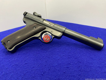 1977 Ruger Mark I Target .22 LR Blue 5 1/2" *AWESOME HEAVY BARREL MODEL*