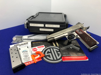 2018 Sig Sauer 1911 Engraved Texas .45ACP 2-Tone *GORGEOUS LIMITED EDITION*