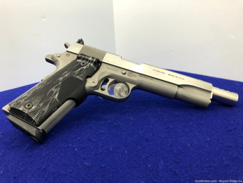 AMT Hardballer .45 Auto Stainless 5" *COLT GOLD CUP RENDITION EXAMPLE*