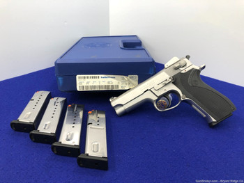 1995 Smith Wesson 5906 9mm Para Stainless 4" *AWESOME DOUBLE ACTION PISTOL*