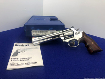 1998 Smith Wesson 686-5 Pre Lock *ABSOLUTELY GORGEOUS BRIGHT STAINLESS*