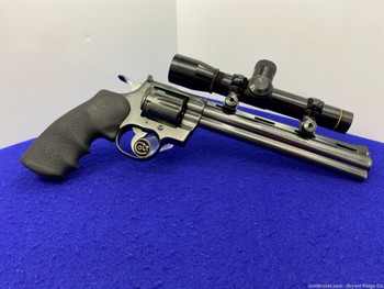 1980 Colt Python Hunter .357 Mag Blue 8" *ULTRA RARE 1 YEAR PRODUCTION*