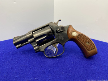 Smith Wesson 36 .38 Special Blue 2" *DESIRABLE "NO DASH" MODEL!*