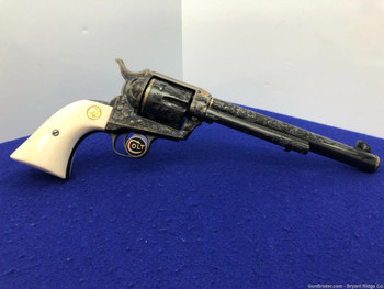 1956 Colt Single Action Army .45 Colt *BREATHTAKING MASTER ENGRAVED* 1st Yr