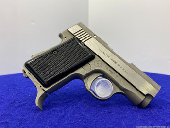 AMT Backup .380/9mm Stainless Steel *RARE DISCONTINUED SMALL FRAME PISTOL*