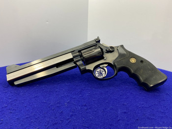 Custom Smith & Wesson 10-6 .38 SPL Blue *AWESOME CUSTOM COMPETITION SMITH*