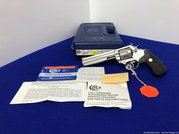 1998 Colt King Cobra .357 Mag Stainless 6" *LAST YEAR OF PRODUCTION MODEL*