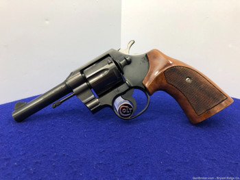 1962 Colt Official Police .38 Spl Blue 6" *CLASSIC DOUBLE ACTION REVOLVER*