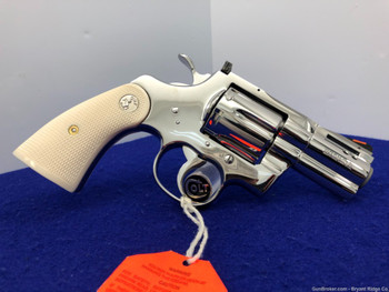 1996 Colt .357 Mag *Factory Bright Stainless LEW HORTON 2.5 FACTORY PORTED*