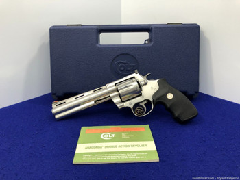 1994 Colt Anaconda .45 Colt Stainless *ULTRA RARE .45colt CALIBER*