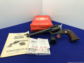 1975 Ruger New Model Single Six .22 LR Blue 6.5" *GREAT CONVERTIBLE MODEL*